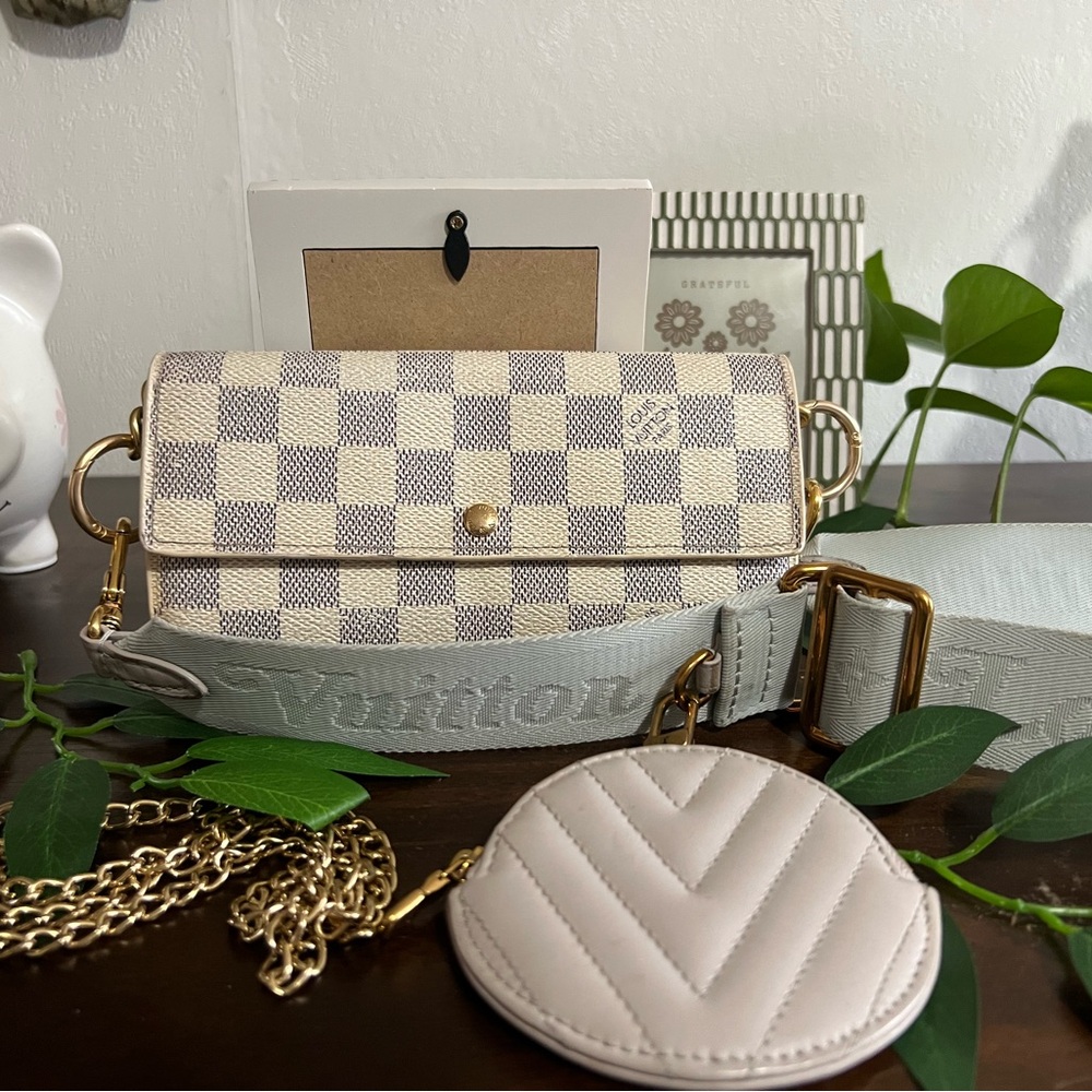 Louis Vuitton Damier Azur Sara Long Wallet - Picture 17 of 17